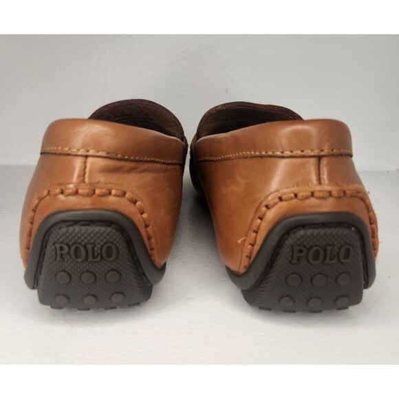 Polo Ralph Lauren Reynold Leather Driver Loafer Men\'s Size 7D 11721 main image 8